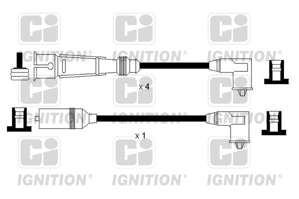 QUINTON HAZELL Sytytysjohtosarja XC1160